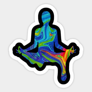 yoga zen Sticker